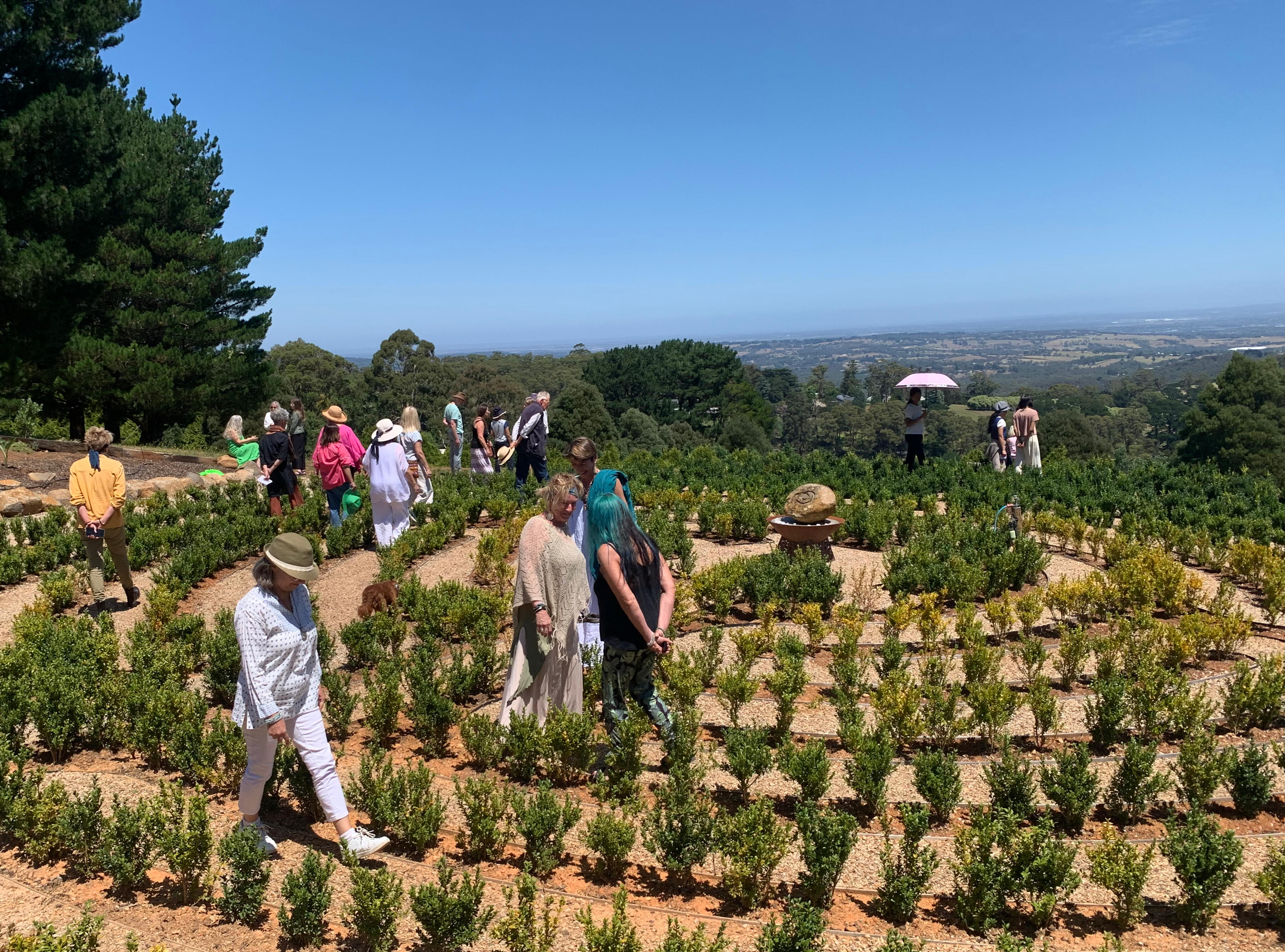walking the labyrinth